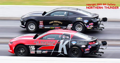 Arthur Kohn F/SS (near lane) vs Aaron Stanfield 
(far lane) F/SS